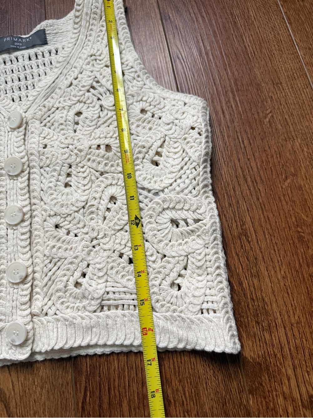 Primark Cream Crochet Top - Picture 5 of 10
